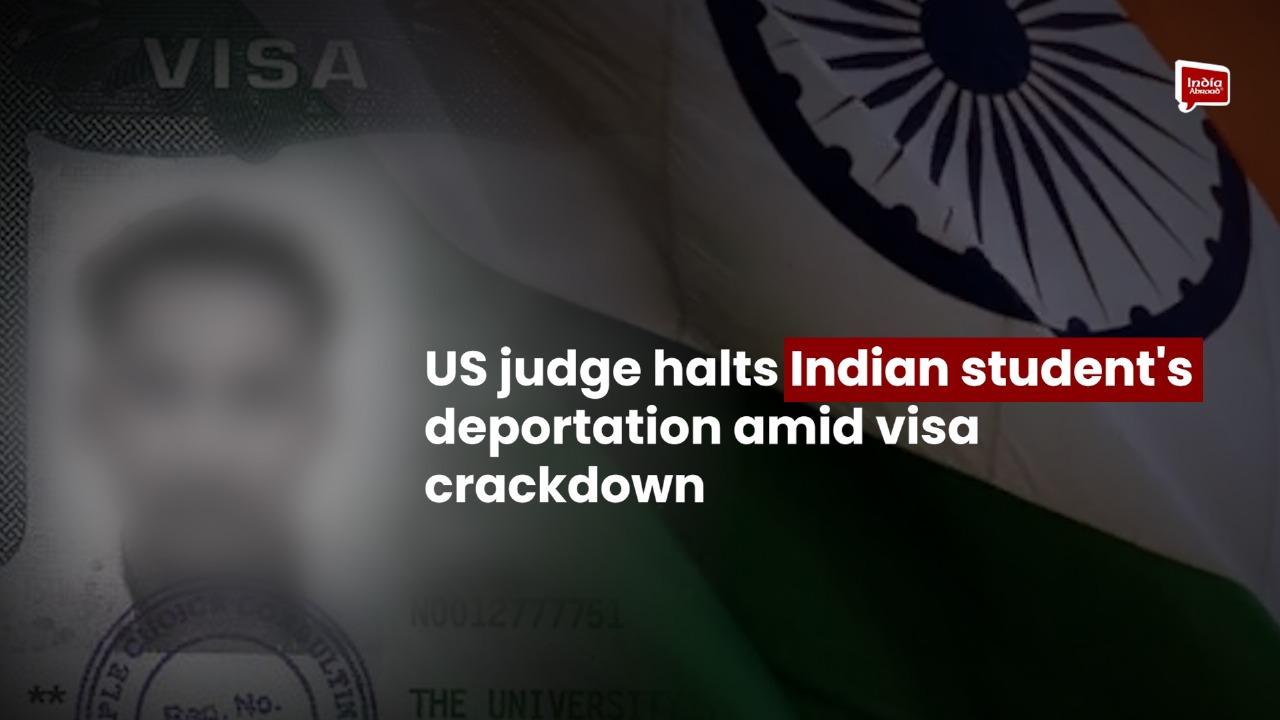 Trump's Immigration Crackdown: US judge halts Indian student's deportation